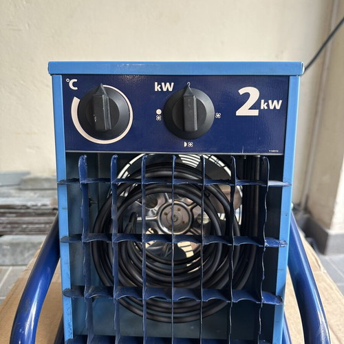 Electric Bear VF21A Portable Fan Heater like new, 2 kW, 230 V, IP44
