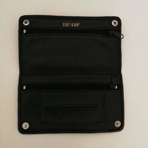Tobacco pouch leather tip top, new