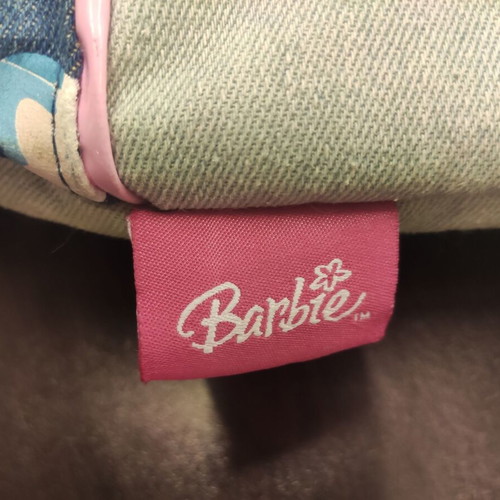 Barbie fabric shoulder bag collectible like new, multicolored