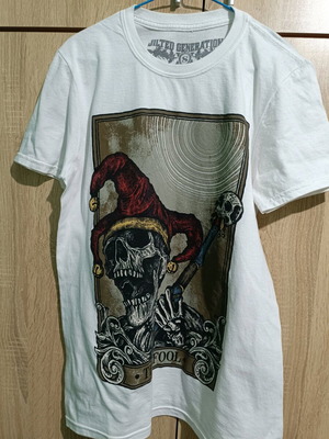 Jilted Generation The fool T-shirt size M like new, white