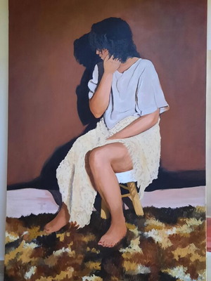 Oil painting new, model 2023, dimensions 150 x 100
