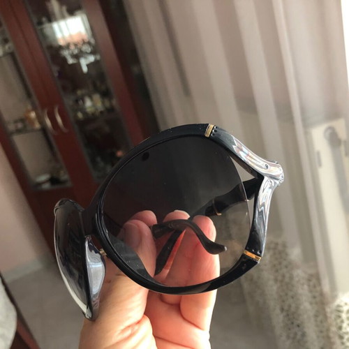 Gucci bamboo sunglasses like new, blue