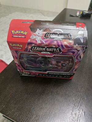 Team Rockets Mewtwo EX League Battle Deck new