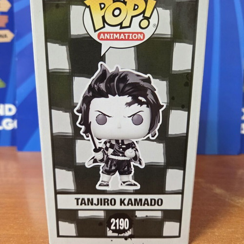 Funko Pop Animation Demon Slayer Tanjiro Kamado Sumi-Ink Figure new