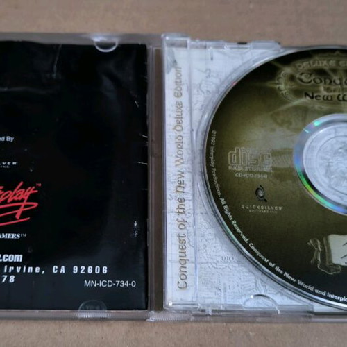 Conquest Of The New World + Deluxe Edition Bundle PC CD-ROM like new
