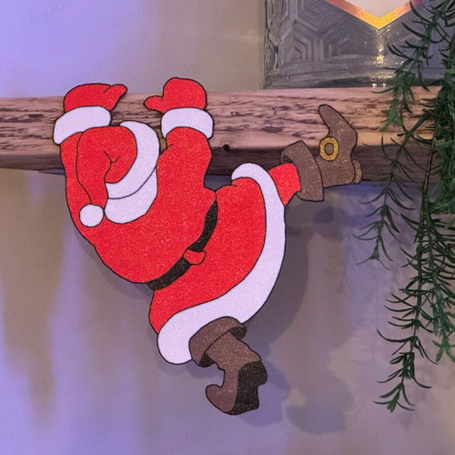 Santa shelf decoration new, 20 cm height