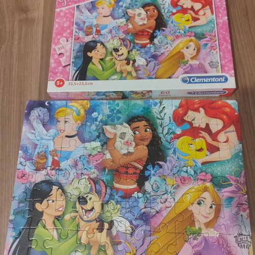 Princesses 60-piece children's puzzle