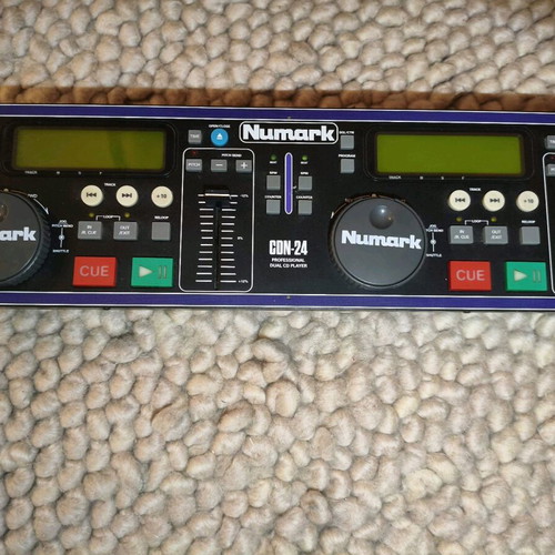 Numark CDN-24 Professional DJ Dual CD Player Like New
