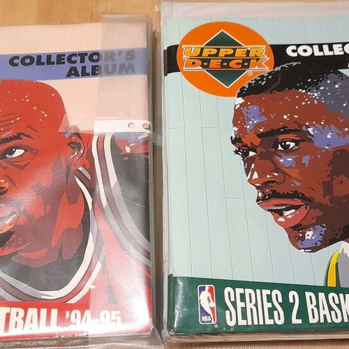 Upper Deck Basketball '94 '95 series 1 and 2 complete like new set