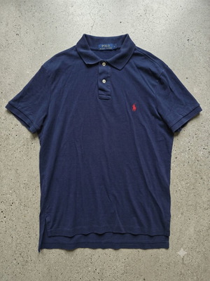 Polo Ralph Lauren men's polo shirt size M navy blue like new