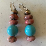 Loisir earrings like new, 5cm length