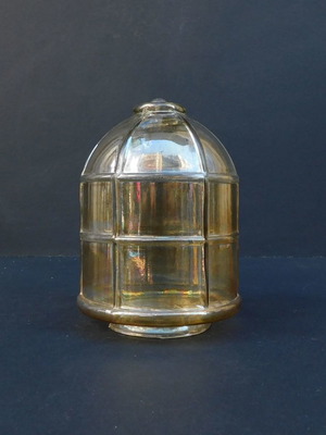 Vintage lamp glass