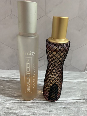 Seventeen Fruity & Xpose Passion perfume set used