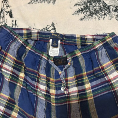 Ralph Lauren loungewear pants size L like new, colorful plaid