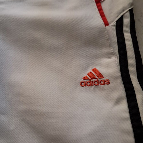 Adidas shorts used, white, 9-10 years, with back design and front pockets