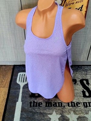 Lilac Sports Tank Top like new, size S, M