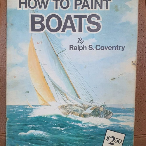 How to Paint Boats book used