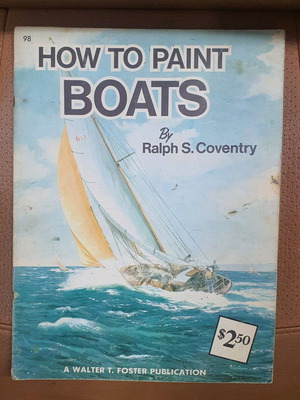 How to Paint Boats book used