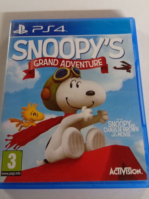 Snoopy's Grand Adventure PS4 game like new