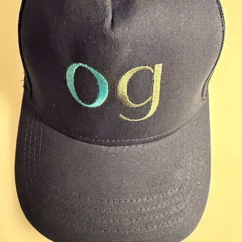 Cap dark blue/black with OG embroidery new, size L