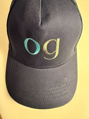 Cap dark blue/black with OG embroidery new, size L