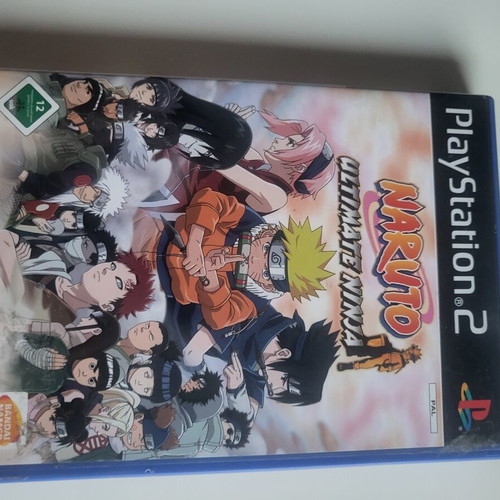 Naruto Ultimate Ninja PlayStation 2 game used