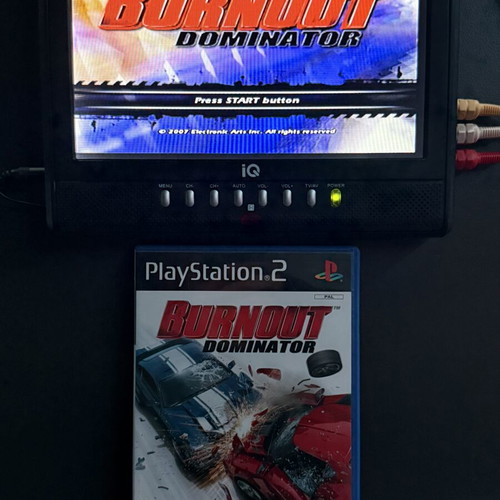 Burnout Dominator PS2 game used