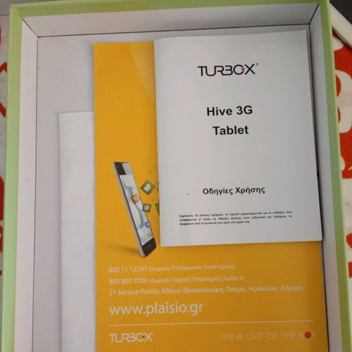 Turbo x Hive V 3G Octacore tablet not working