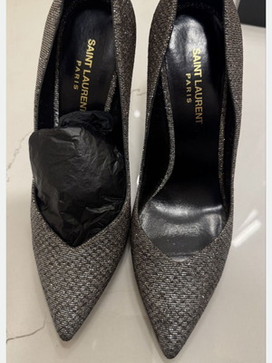 Saint Laurent heels like new, size 39.5, gray