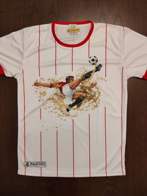 Panini T-shirt new, size Small, white