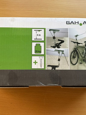 GAH Alberts Bicycle Lift System like new, max load 20-27 kg
