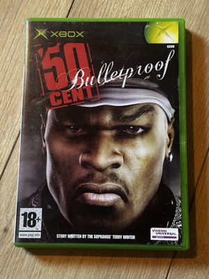 50 Cent Bulletproof Xbox Original game like new, complete with manual