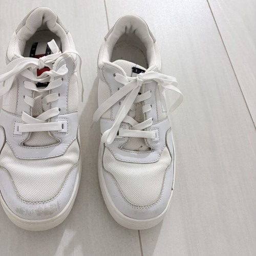 Tommy Jeans Sneakers used, size 38, white unisex sport shoes