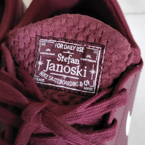 Nike SB Stefan Janoski Max 41 like new, burgundy leather