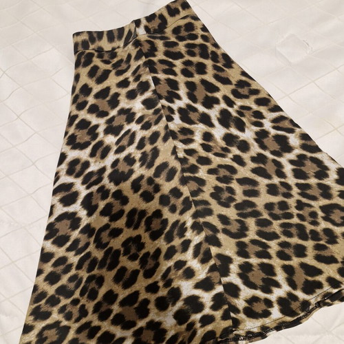 Artigli mini skirt like new, size 42, black and brown
