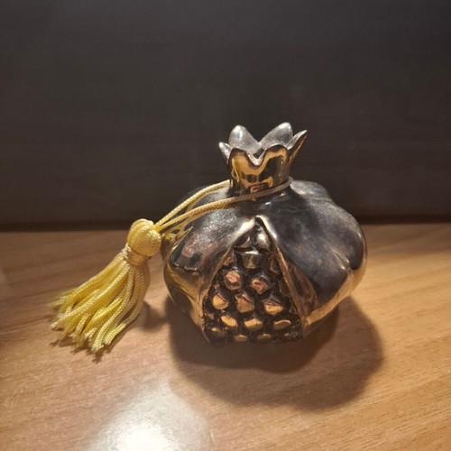 Sterling Silver Decorative Pomegranate like new, 925 purity