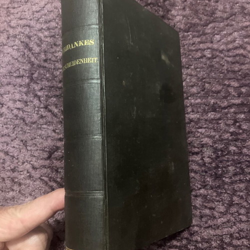 German book Vridankes Bescheidenheit 1st edition used 1834