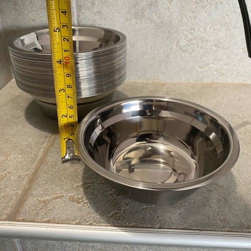 Metal Stainless Bowls set of 25 new
