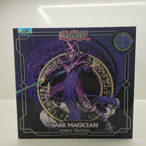 Yu-Gi-Oh! PVC Statue Dark Magician Purple Version 29cm new