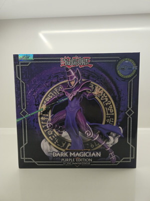 Yu-Gi-Oh! PVC Statue Dark Magician Purple Version 29cm нов