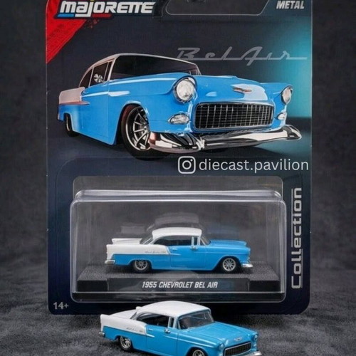 Majorette 1955 Chevrolet Bel-Air νέο μεταλλικό μοντέλο αυτοκινήτου