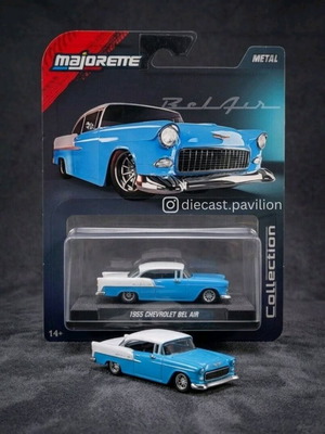 Majorette 1955 Chevrolet Bel-Air νέο μεταλλικό μοντέλο αυτοκινήτου