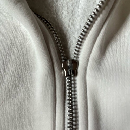 Nike jacket white-gray used, missing zipper, size 158 cm