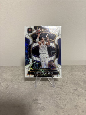 Rudy Fernandez 2025-26 Panini Select EuroLeague White /35 Concourse #41 card new