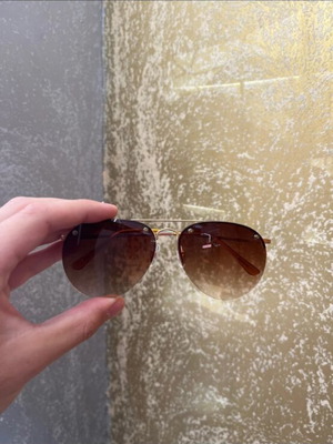 Men's sunglasses gold brown like new
