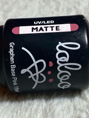 Laloo matte top coat non wipe 15ml like new