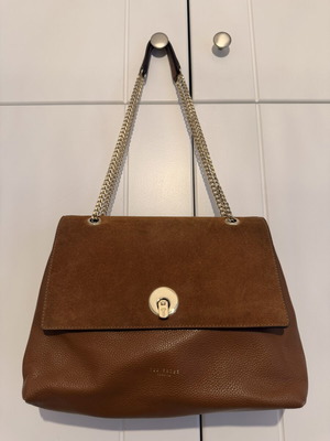 Ted Baker τσάντα χιαστί μεταχειρισμένη, ταμπά/καμηλό χρώμα