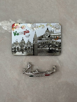 Venezia magnets new, set of 2