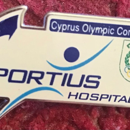 Pin Cyprus Olympic Committee like new
