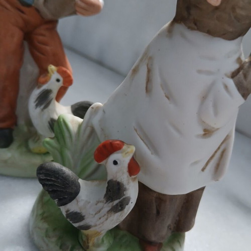 Vintage decorative figurines set of 2, 1960-1970